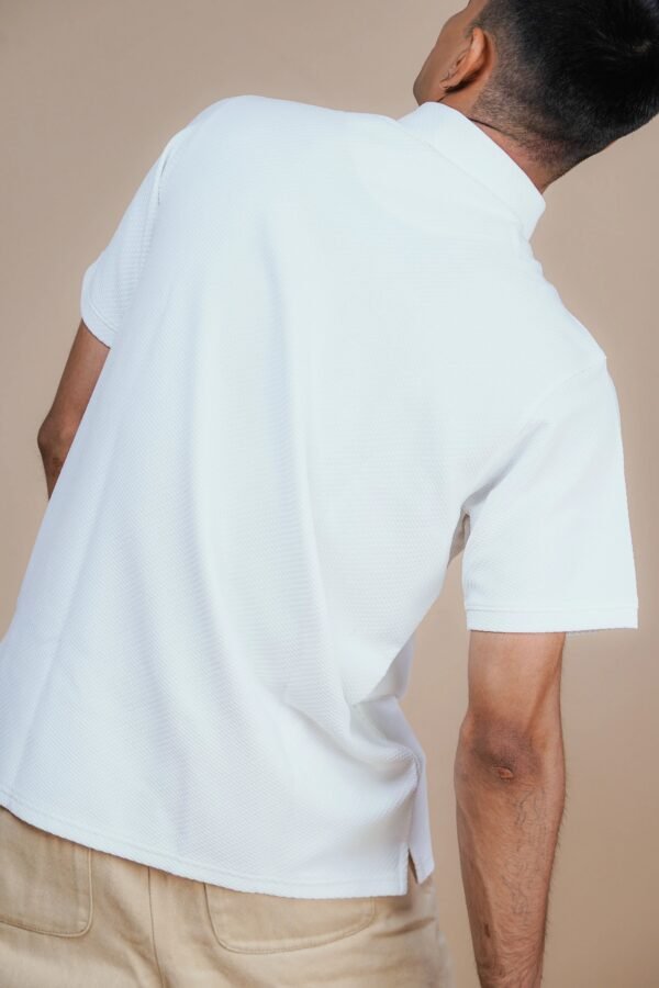 Pure White Polo POLO TSHIRT