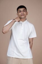 Pure White Polo POLO TSHIRT
